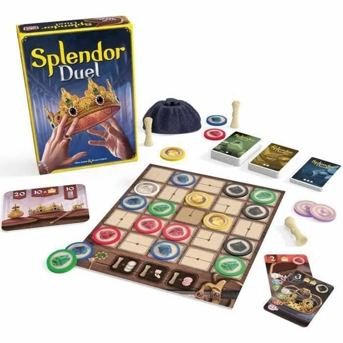 Mannen med jåen Asmodee Splendor Duel